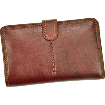 Peněženka Dámská kožená peněženka Harvey Miller Polo Club 1530ST01 hnědá | KabelkyproVas.cz