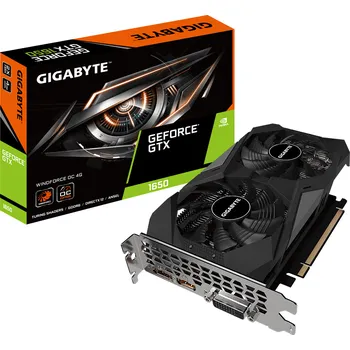 Grafická karta Gigabyte GeForce GTX 1650 D6 Windforce OC 4G rev. 1.0 (GV-N1656WF2OC-4GD)