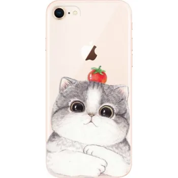 Telefonní příslušenství Odolné silikonové pouzdro iSaprio - Cat 03 - iPhone 8
