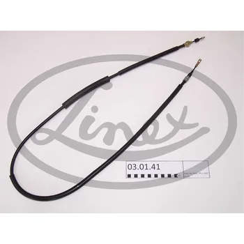 Lanko parkovací brzdy Tazne lanko, provozni brzda, , 4D0609722J, LINEX, 03.01.41