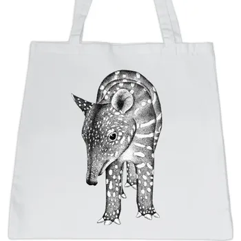 BIO plátěná taška s potiskem Taška Tapírek