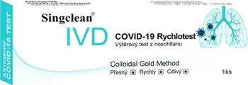 Diagnostický test Singclean IVD antigen test Covid-19 1 ks