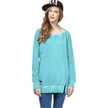 horsefeathers Dámská mikina yasmina sweatshirt (washed aqua)