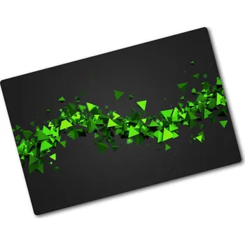 Kuchyňské prkénko Kuchyňská deska velká skleněná Geometrická vlna