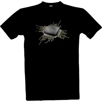 Pánská móda Tričko s potiskem Mikroprocesor pánské