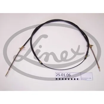 Lanko parkovací brzdy Tazne lanko, provozni brzda, 10560, LINEX, 25.01.06