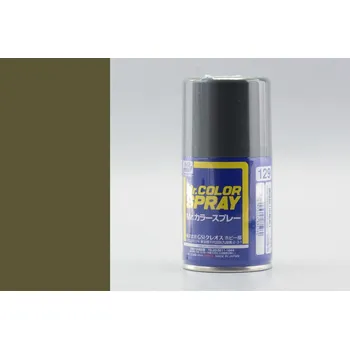 Modelářská barva Barva Mr. Color akrylová č. 129 – Dark Green Nakajima, sprej (40 ml)