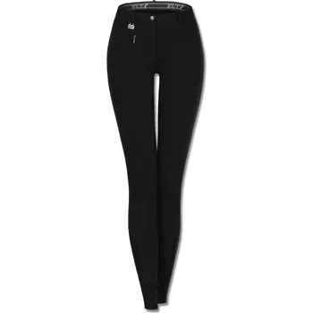 Jezdectví Rajtky Funktion Sport ELT s kolenními záplatami, dětské, černé 140