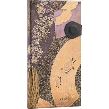 Diář Paperblanks Ougi Slim horizontální denní 2021