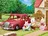 Sylvanian Families Rodinné cestovní auto červené 