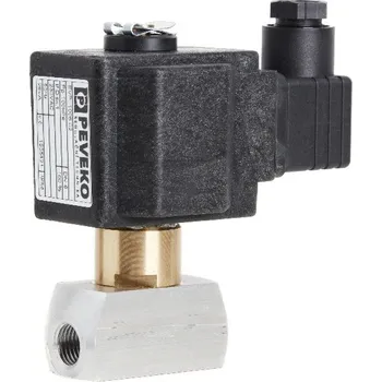 Ventil EVPI | Přímo ovládaný elektromag. ventil, inverzní, DN 6 a DN 10, 100 kPa Dimenze (DN) - připojení: DN 6 - 1/4'' Rp, Napájecí napětí: 24 VAC