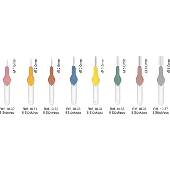 Zubní kartáček Mezizubní kartáčky s krytkou - 8,0 mm (10-37)