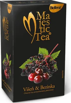 Čaj Biogena Majestic Tea Višeň & Bezinka 20 x 2,5 g