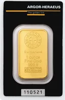 Argor Heraeus Švýcarsko Zlatý slitek 31,1 g
