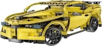 RC model auta Double Eagle Sportovní vůz stavebnice žlutý