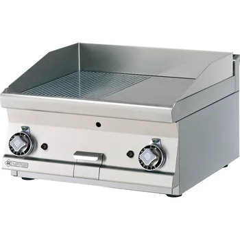 Kuchyňský gril Deska grilovací plynová FTLRT 66 GS kombinovaná chromovaná