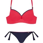 Dámské dvojdílné plavky S930 W - SELF modro-šedá 40/75D