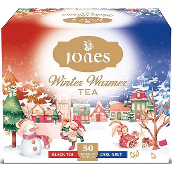 Čaj Jones Black & Earl Grey 50 x 2 g