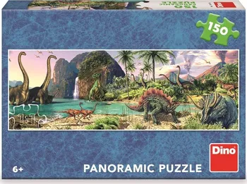 Puzzle Dino Dinosauři u jezera 150 dílků