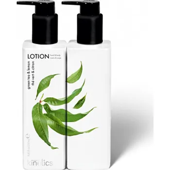 Tělový krém Kinetics Krém na ruce a tělo GREEN TEA & LEMON 250 ml