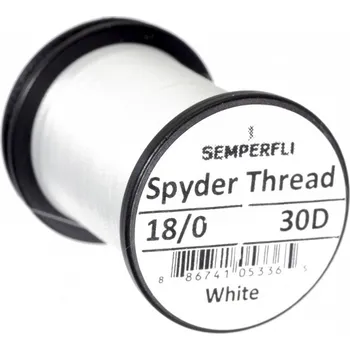 Semperfli Spyder Thread 18/0 White