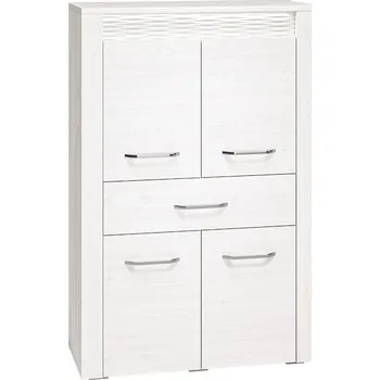 Komoda Komoda 4D1S borovice sněhová CLERMONT 06