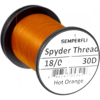 Semperfli Spyder Thread 18/0 Orange