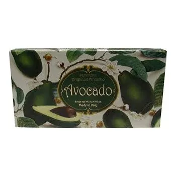 Mýdlo Saf Saponificio Artigianale Fiorentino Avocado sada mýdel 3 x 100 g