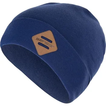 Módní doplněk Sensor Merino Extreme čepice tmavě modrá