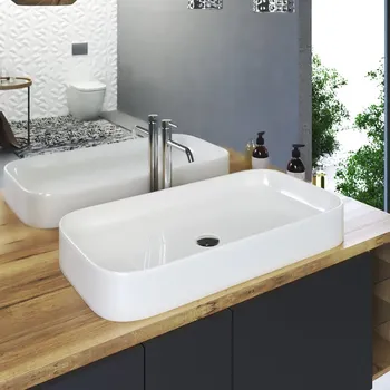 Umyvadlo Aquatek NEXT 75 keramické umyvadlo 75x39x13cm