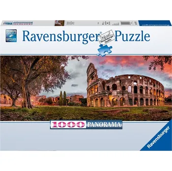 Puzzle Ravensburger Colosseum v červánkách panorama 1000 dílků
