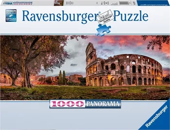 Puzzle Ravensburger Colosseum v červánkách panorama 1000 dílků