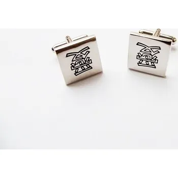Manžetový knoflíček Manžetové knoflíčky s čínskými znaky - Láska