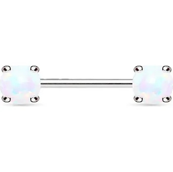 Piercing Piercing do bradavky, bílé opály