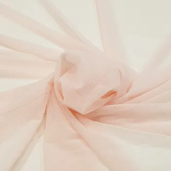 Elastický tyl VAPOR, světle růžový, š.140