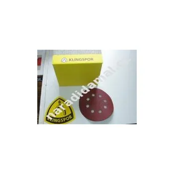 Brusný papír Klingspor 270247 PS18EK Brusný papír na suchý zip pr.125 mm P 36, otvo