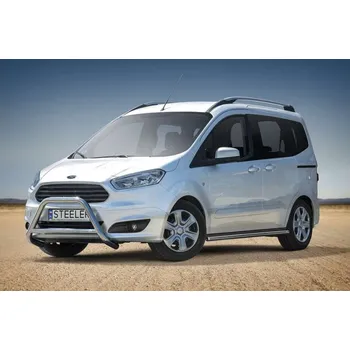Auto-moto Přední ochranný rám nerez s EC homologací FORD COURIER, 2014-2018 (63.COURIER-R1460-03)