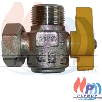 Příslušenství ke kotli Kulový plynový ventil rohový 3/4" s převlečnou matkou IMMERGAS VICTRIX 50 / 75 - 1.017572