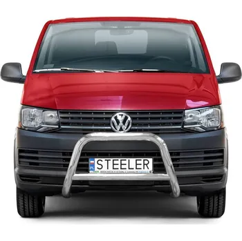 Auto-moto Přední ochranný rám nerez s EC homologací, VW T6, 2015- (88.T6-R1570-03)