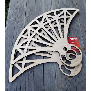 Karnevalový doplněk Vějíře - FoxyFans Natur