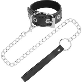 Darkness Black Penis Belt with Leash