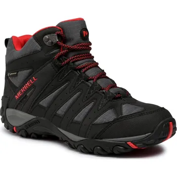 Pánská treková obuv MERRELL Accentor Sport 2 Mid Gtx Black/Magma