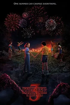 Plakát Pyramid International Stranger Things One Summer 61 x 91 cm