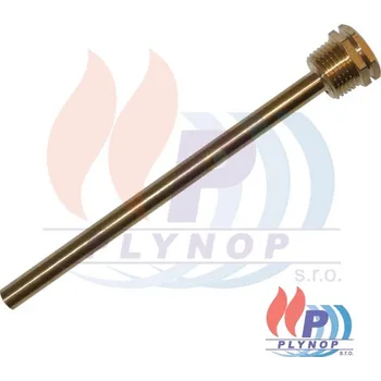 Příslušenství k termostatu Jímka pro 1 čidlo 7 x 9 x 160 mm 1/2" - 16590