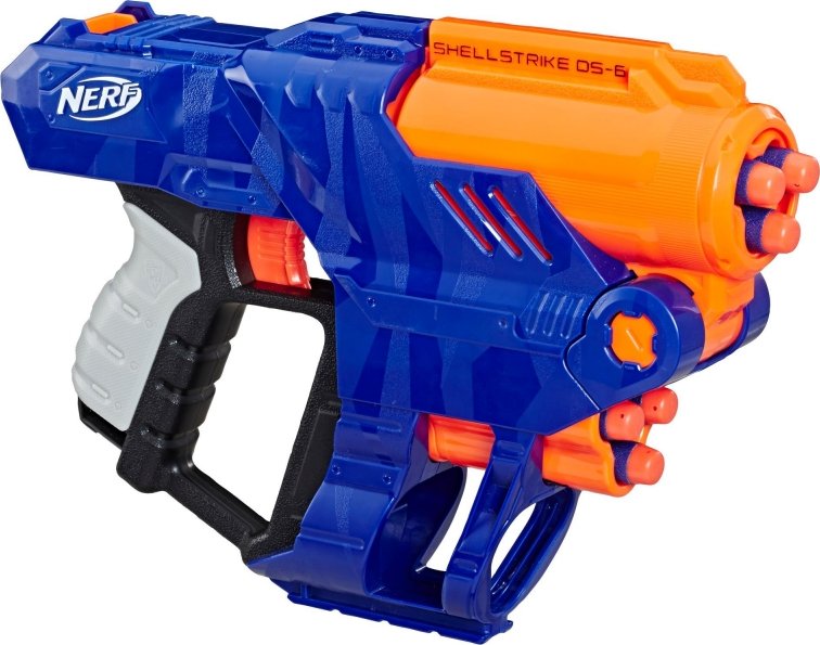 Shellback Nerf Hasbro Nerf Shellstrike DS-6 - Zbozi.cz