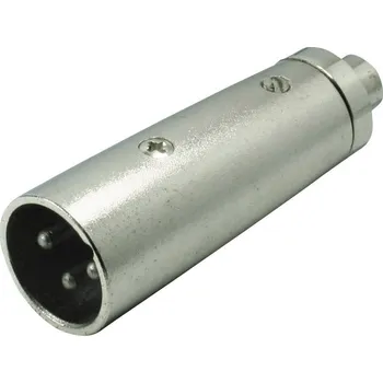 Elektrická zásuvka Kash XLR adaptér XLR zástrčka - cinch zásuvka mono Pólů:3 1 ks