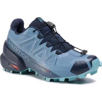 Dámská treková obuv Salomon Speedcross 5 Gtx W Copen Blue/Navy Blazer/Meadowbrook 39 1/3