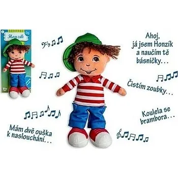 plyšák HADROVÝ PLYŠOVÝ PANÁČEK HONZÍK MLUVÍCÍ 30 cm 514150