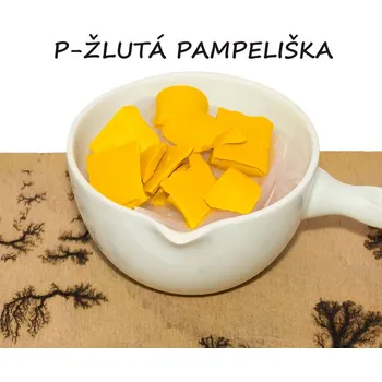 Výroba svíčky Pigmentová barva na výrobu mýdla a svíček Žlutá Pampeliška 10 g