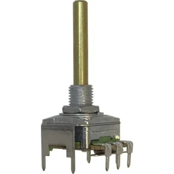 Potenciometr Potentiometer Service 63250-21400-3007/B50K, RD1601F-40B4-30R6-B50K-601 otočný potenciometr, 1cestný , Mono, 0.2 W, 50 kΩ, 1 ks